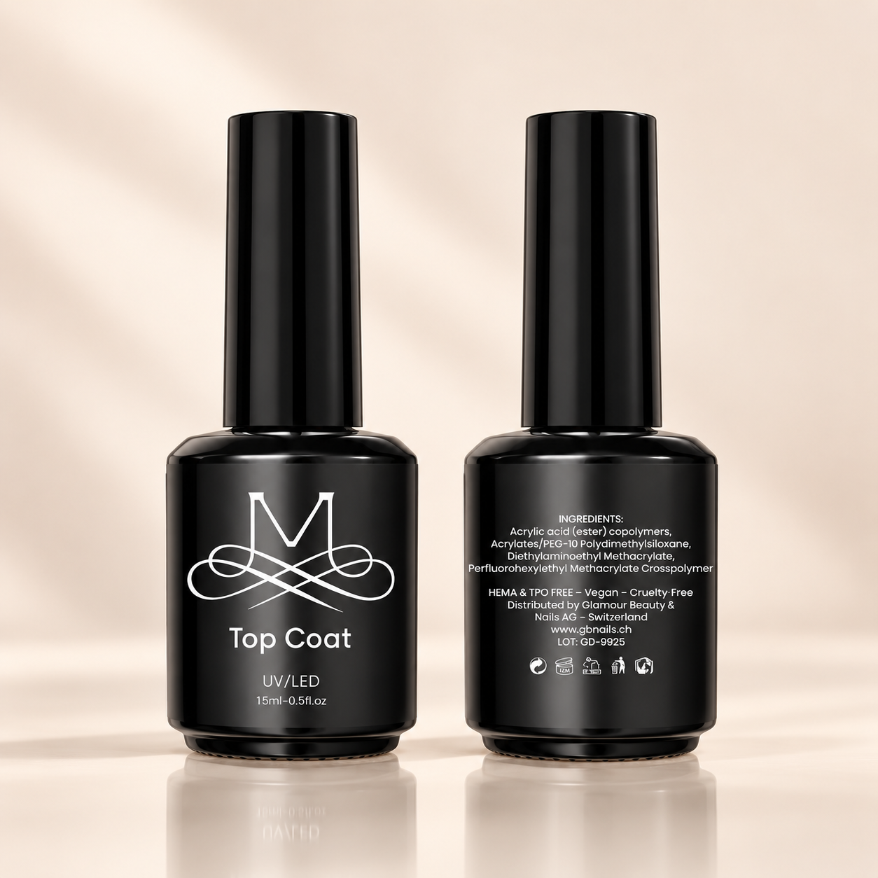 Glamour Top Coat no Wipe - 15ml