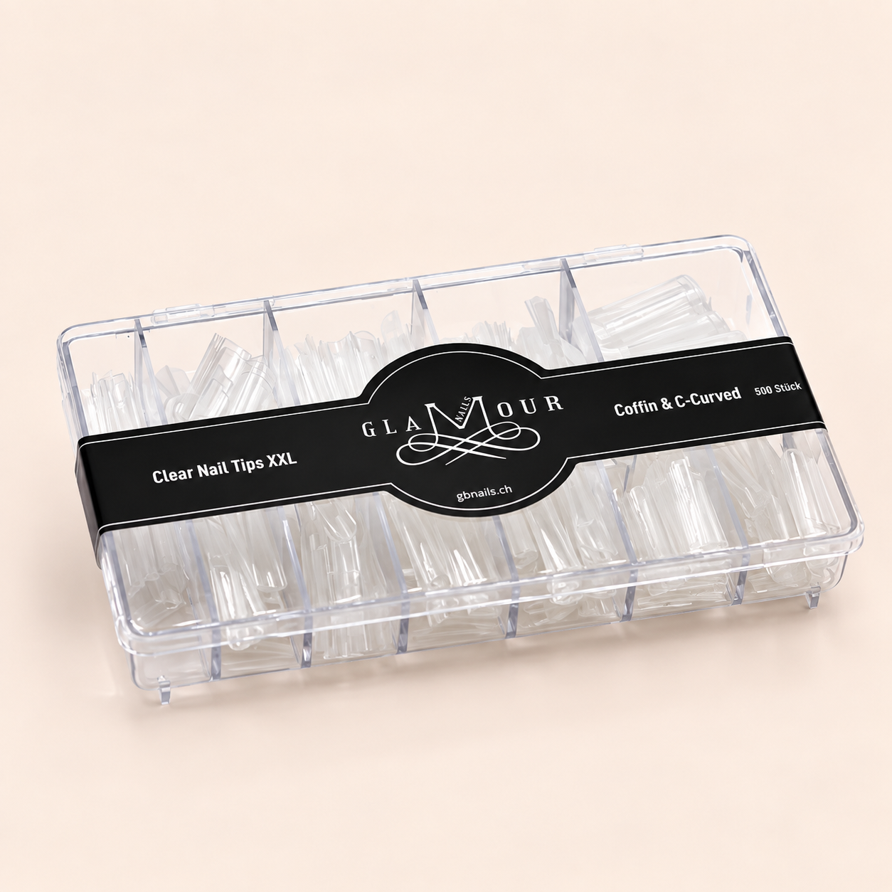 Clear Nail Tips XXL