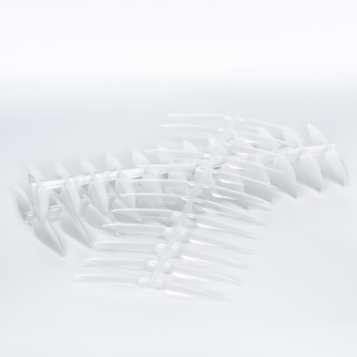 Stiletto Nail One Stroke - Transparent