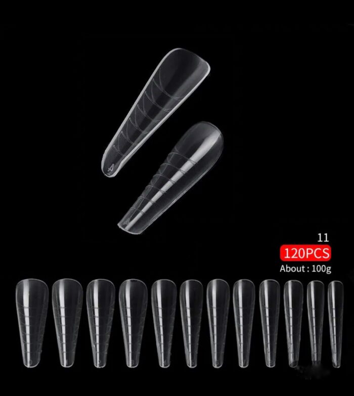 120pcs Dual System Nail Forms 11